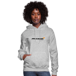 Racing Styled  (M)- Women's Hoodie - heather gray