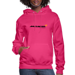 Racing Styled  (M)- Women's Hoodie - fuchsia