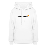 Racing Styled  (M)- Women's Hoodie - white