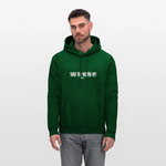 Men's Hoodie - Tuen the Vloume up - forest green