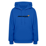 Racing Styled  (M)- Women's Hoodie - royal blue