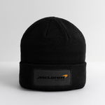 Racing Styled  (M)- Patch Beanie - black