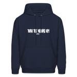 Men's Hoodie - Tuen the Vloume up - navy