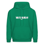 Men's Hoodie - Tuen the Vloume up - kelly green