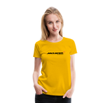 Racing Styled  (M)- Women’s Premium T-Shirt - sun yellow