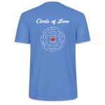 Circle of Love - Test Sample - bright blue