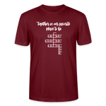 Stanley/Stella Crafter Unisex Organic T-Shirt - IFFY Test - burgundy