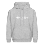 Men's Hoodie - Tuen the Vloume up - heather gray