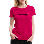 Racing Styled  (M)- Women’s Premium T-Shirt - dark pink