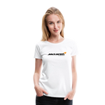 Racing Styled  (M)- Women’s Premium T-Shirt - white