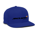 Racing Styled  (M)- Snapback Baseball Cap - royal blue