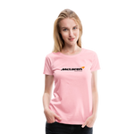 Racing Styled  (M)- Women’s Premium T-Shirt - pink