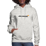 Racing Styled  (M)- Women's Hoodie - heather oatmeal