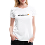 Racing Styled  (M)- Women’s Premium T-Shirt - white