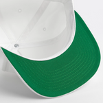Racing Styled  (M)- Snapback Baseball Cap - white