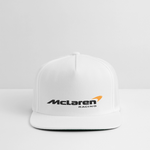 Racing Styled  (M)- Snapback Baseball Cap - white