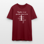 Circle of Love - Test Sample - burgundy