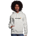 Racing Styled  (M)- Women's Hoodie - heather oatmeal