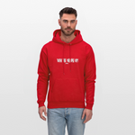 Men's Hoodie - Tuen the Vloume up - red