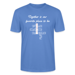 Circle of Love - Test Sample - bright blue