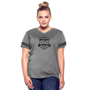 Proud Mom of 2 awesome kid - Vintage T-Shirt - heather gray/charcoal