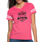 Proud Mom of 2 awesome kid - Vintage T-Shirt - vintage pink/white