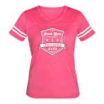 Proud Mom of 1 awesome kid - Vintage T-Shirt - vintage pink/white