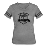Proud Mom of 4 awesome kid - Vintage T-Shirt - heather gray/charcoal