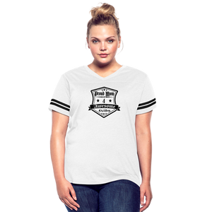 Proud Mom of 4 awesome kid - Vintage T-Shirt - white/black