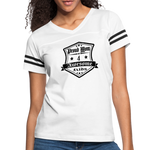 Proud Mom of 4 awesome kid - Vintage T-Shirt - white/black
