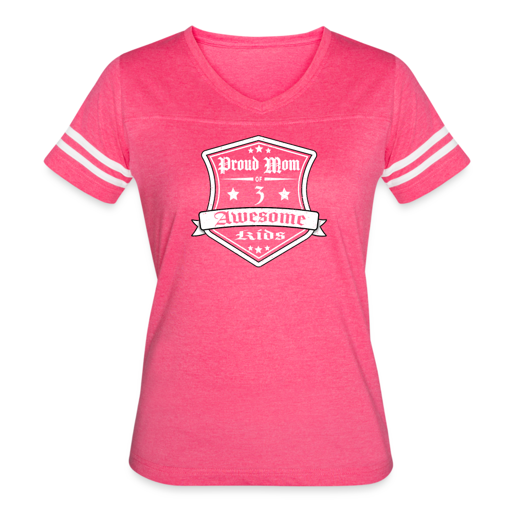 Proud Mom of 3 awesome kids - Vintage T-Shirt – Be Proud Tees & More