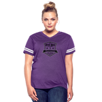 Proud Mom of 3 awesome kid - Vintage T-Shirt - vintage purple/white