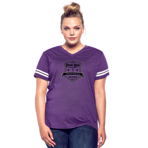 Proud Mom of 3 awesome kid - Vintage T-Shirt - vintage purple/white