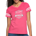 Proud Mom of 2 awesome kids - Vintage T-Shirt - vintage pink/white