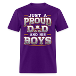Just a Proud dad and his boys - purple