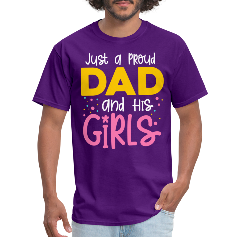 Just a proud Dad and his Girls - purple