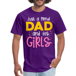 Just a proud Dad and his Girls - purple
