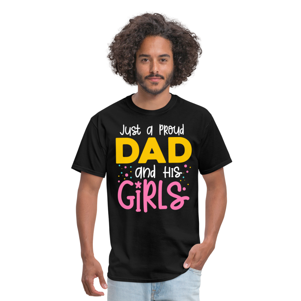Just a proud Dad and his Girls - black