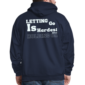 Offset Real talk Hoodie - navy