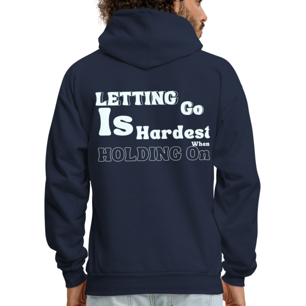 Offset Real talk Hoodie - navy