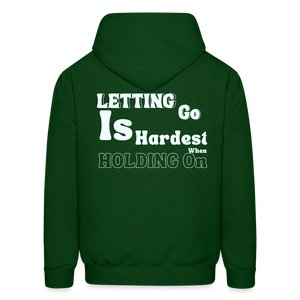 Offset Real talk Hoodie - forest green