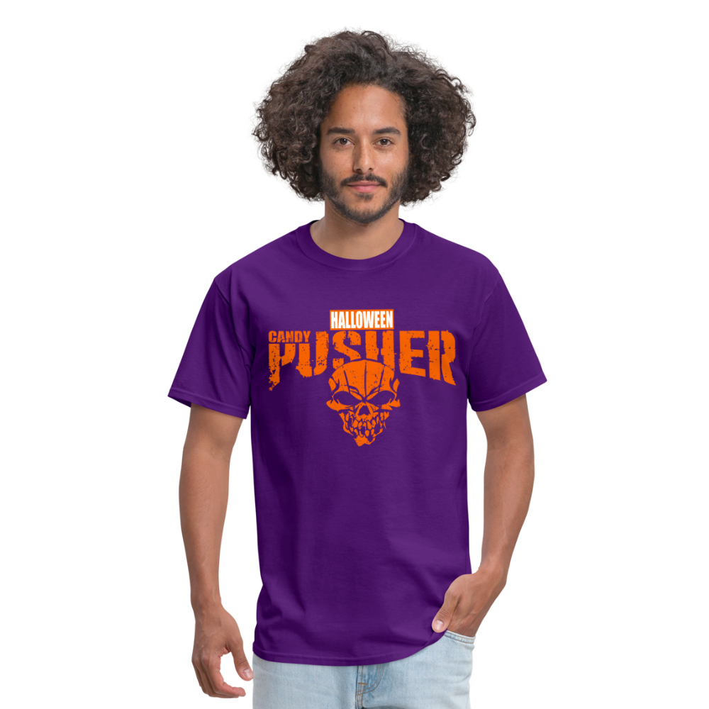 Candy Pusher - Halloween - Unisex Classic T-Shirt - purple