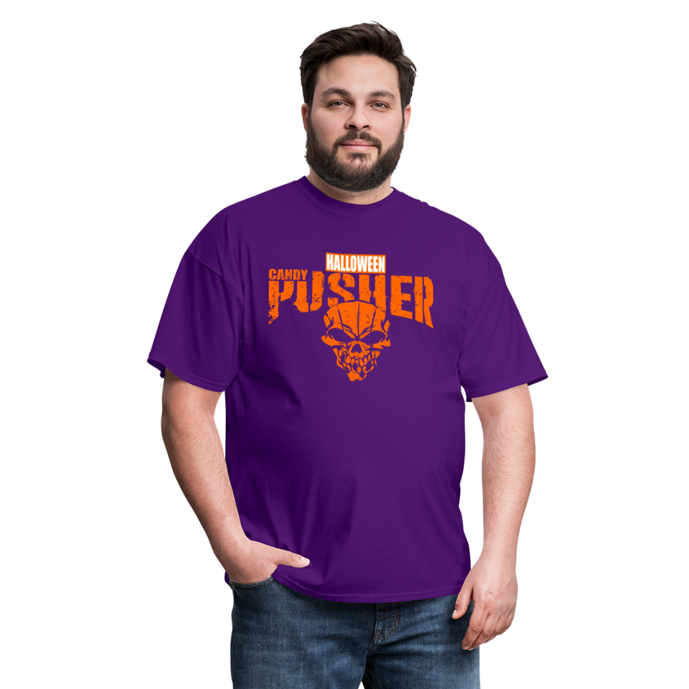 Candy Pusher - Halloween - Unisex Classic T-Shirt - purple