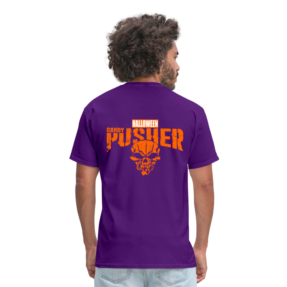 Candy Pusher - Halloween - Unisex Classic T-Shirt - purple