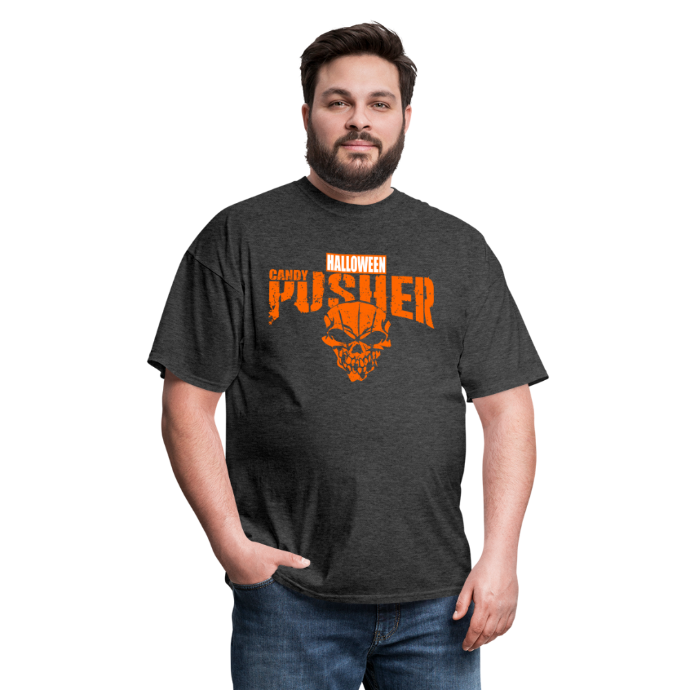 Candy Pusher - Halloween - Unisex Classic T-Shirt - heather black
