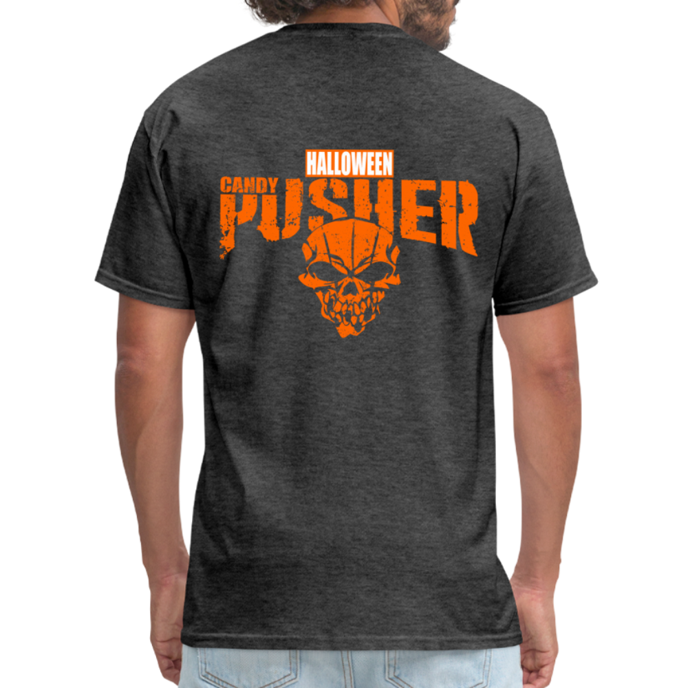 Candy Pusher - Halloween - Unisex Classic T-Shirt - heather black