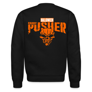 Candy Pusher - Halloween - Crewneck Sweatshirt - black