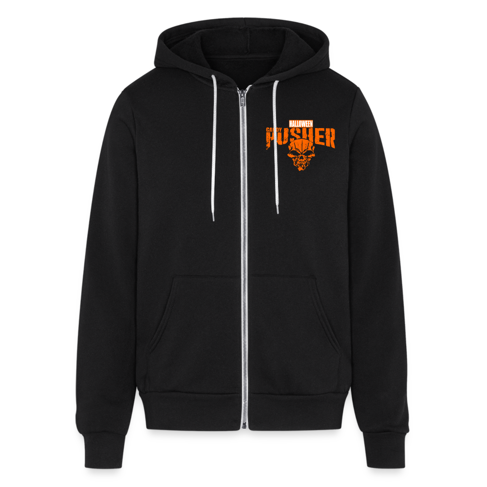 Candy Pusher - Halloween -  Unisex Full Zip Hoodie - black