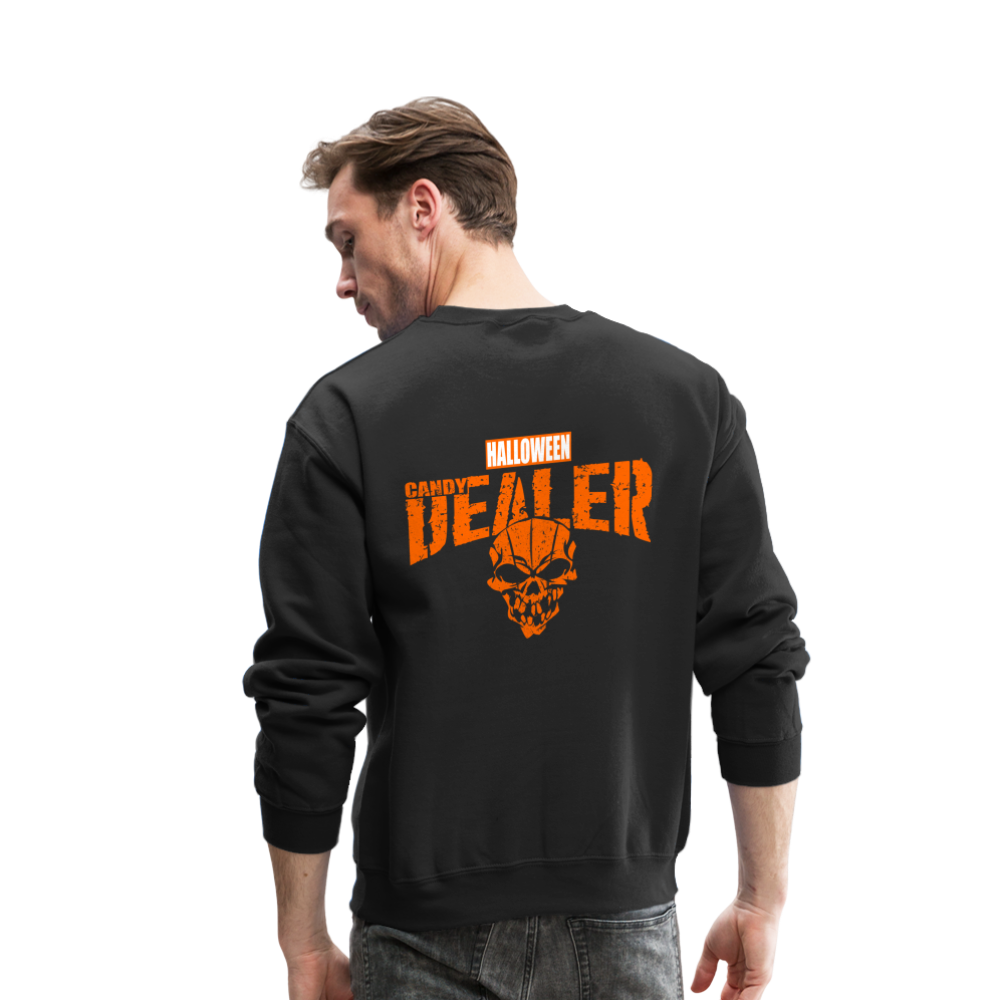 Candy Dealer - Halloween - Crewneck Sweatshirt - black