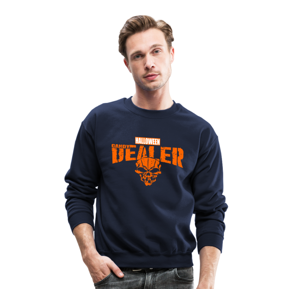 Candy Dealer - Halloween - Crewneck Sweatshirt - navy